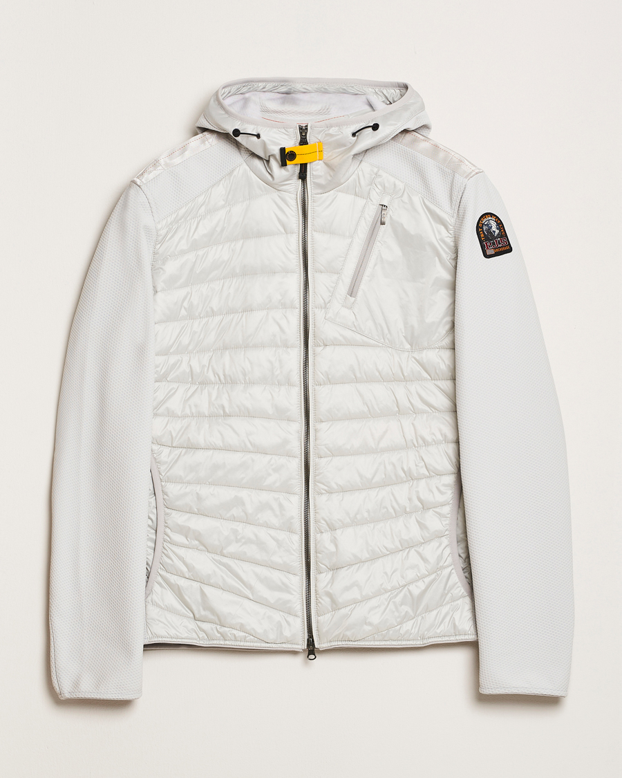 Herren | Jacken | Parajumpers | Nolan Mesh Hooded Hybrid Ghiaccio