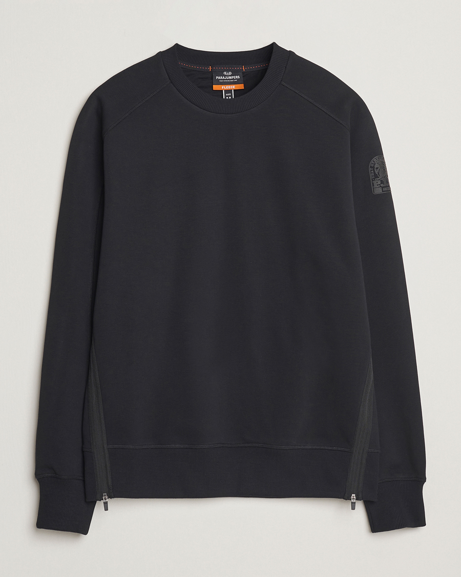 Herren | Pullover | Parajumpers | Snook Techno Fleece Sweatshirt Black