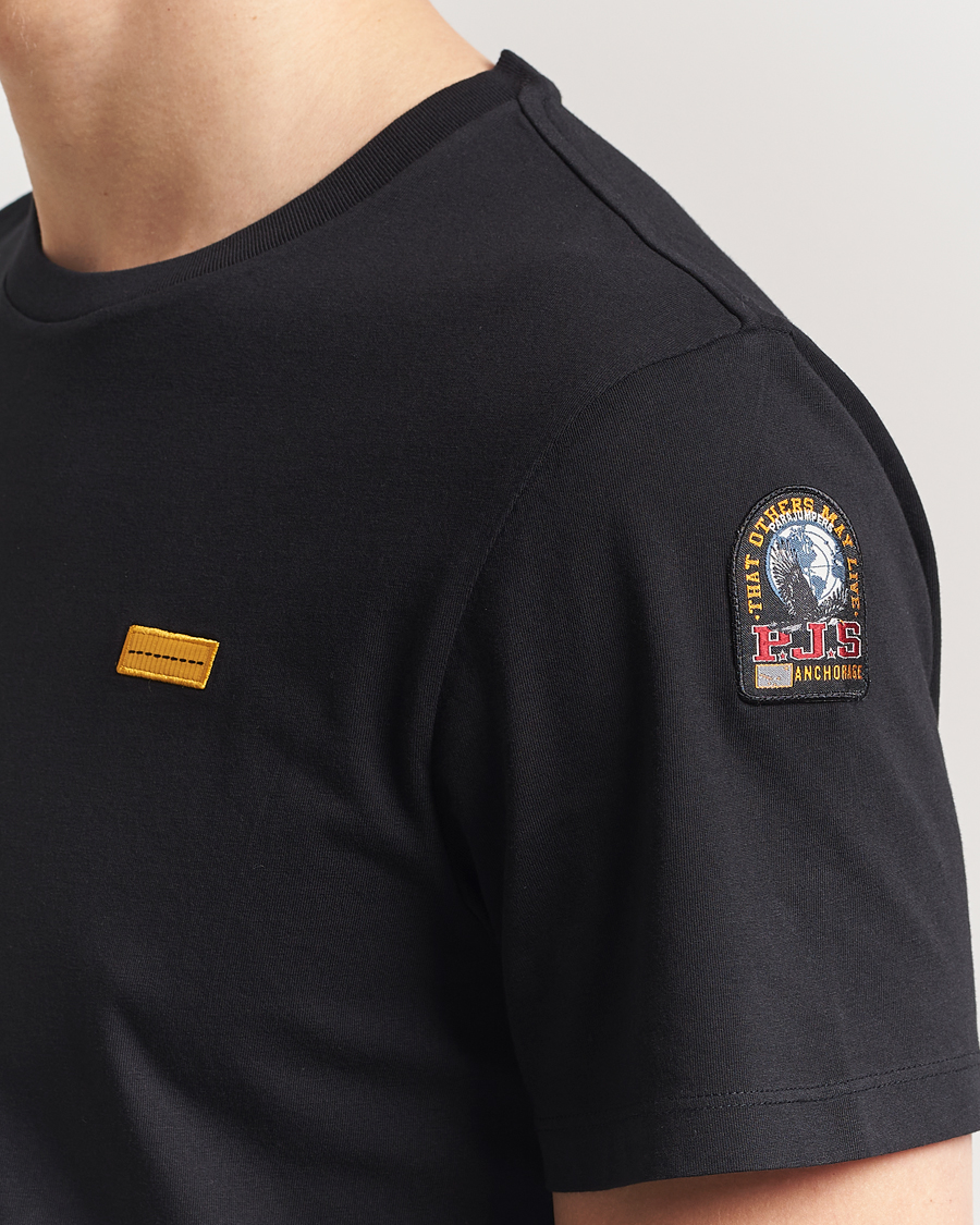 Herren | T-Shirts | Parajumpers | Iconic Crew Neck T-Shirt Black