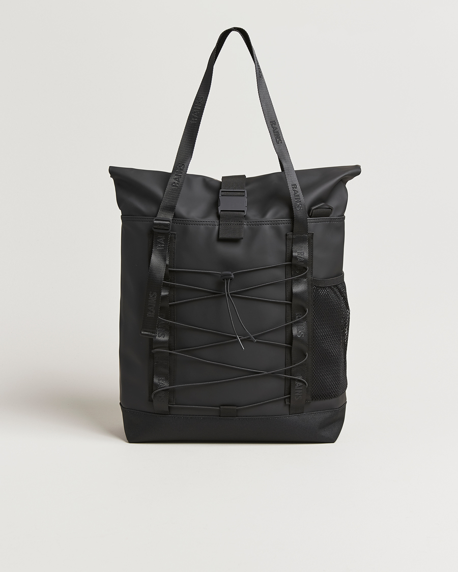 Herren | Taschen | RAINS | Trail Rolltop Tote Bag Black