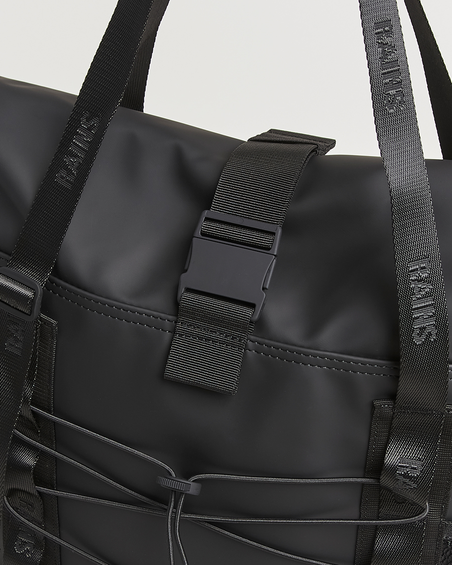 Herren | Taschen | RAINS | Trail Rolltop Tote Bag Black