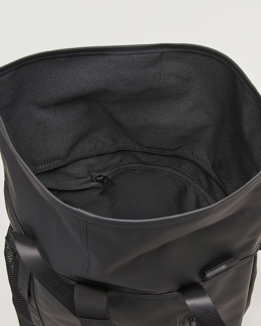 Herren | Taschen | RAINS | Trail Rolltop Tote Bag Black