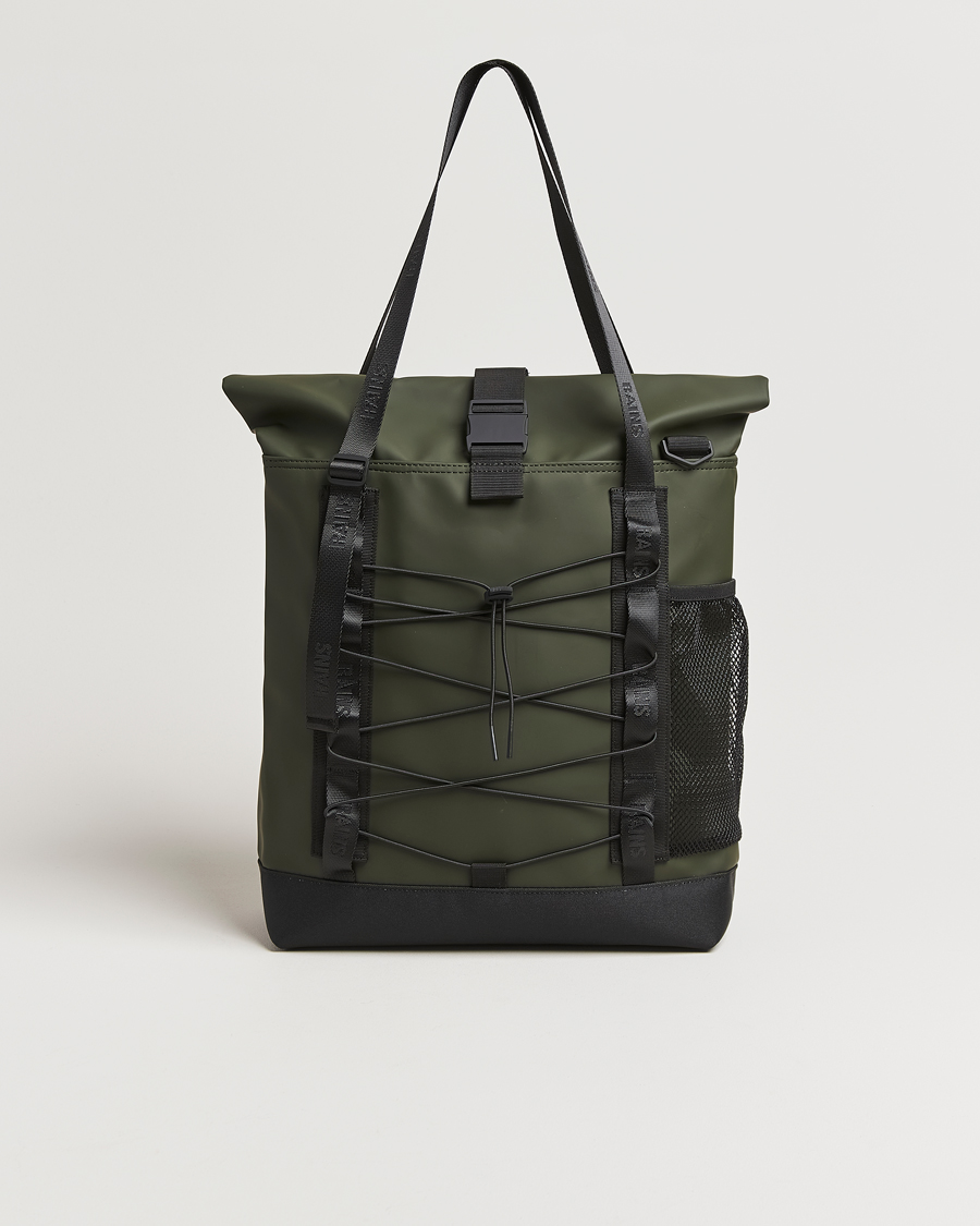 Herren | Taschen | RAINS | Trail Rolltop Tote Bag Green