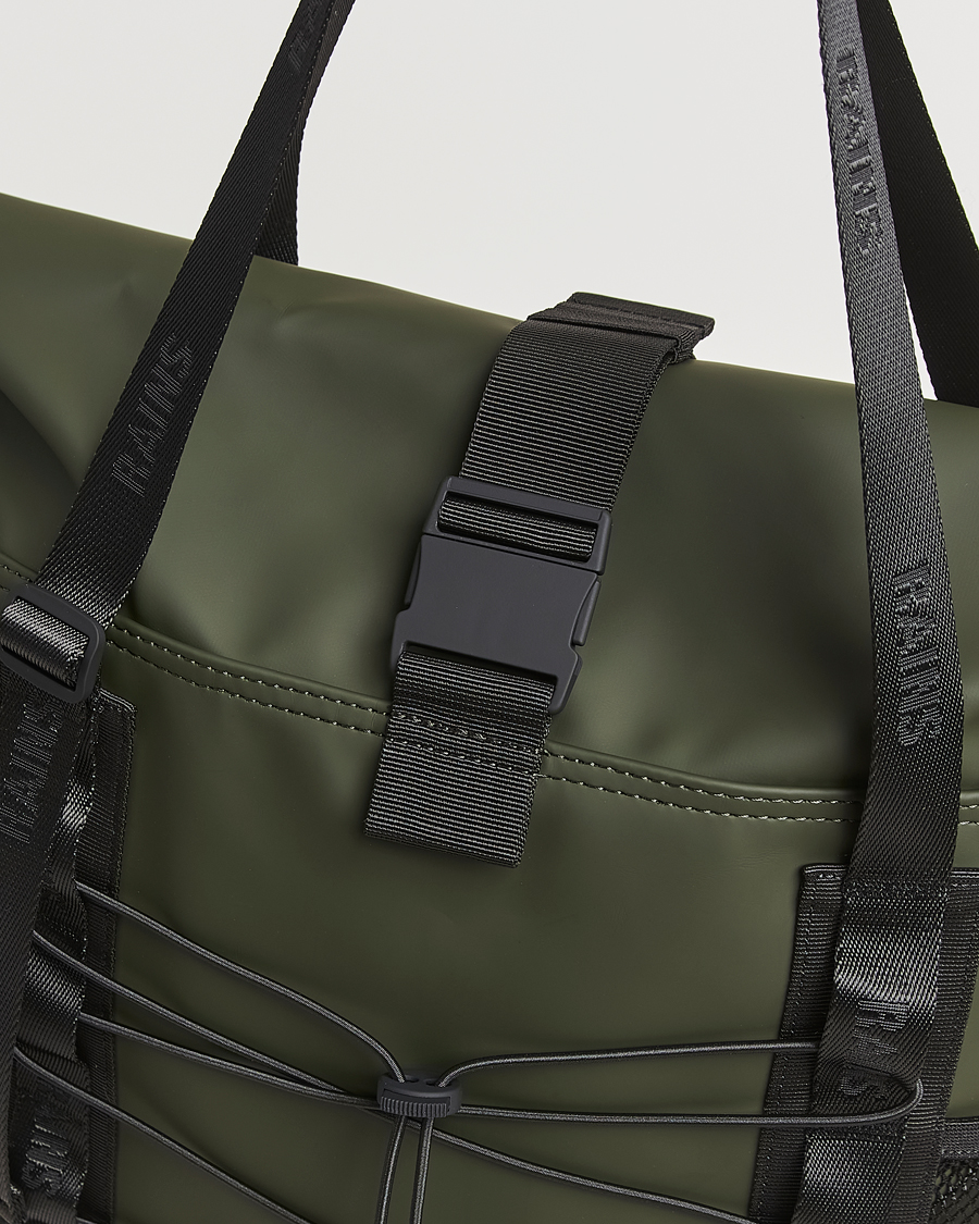 Herren | Taschen | RAINS | Trail Rolltop Tote Bag Green