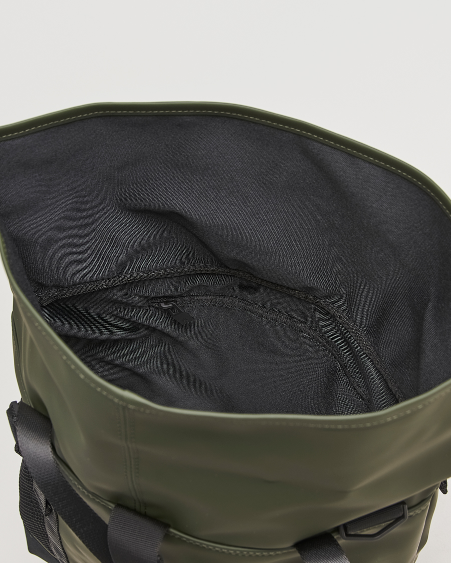 Herren | Taschen | RAINS | Trail Rolltop Tote Bag Green