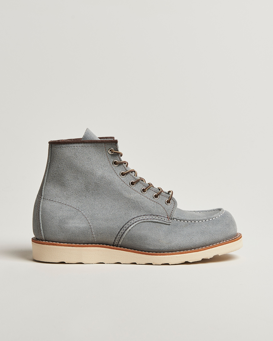 Herren | Boots | Red Wing Shoes | Moc Toe Boot Dusty Blue Abilene