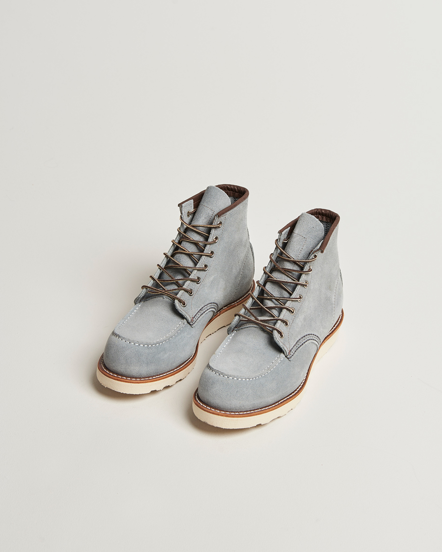 Herren | Boots | Red Wing Shoes | Moc Toe Boot Dusty Blue Abilene