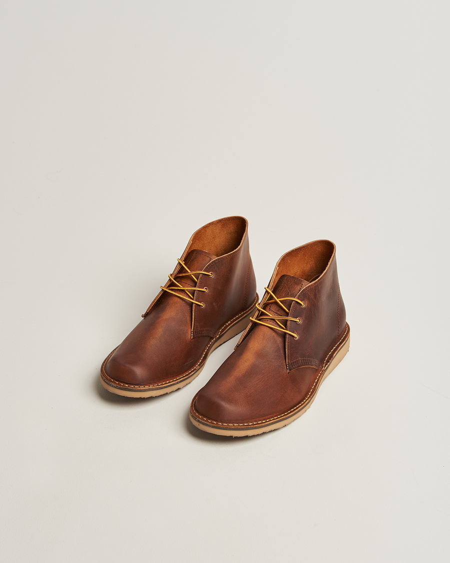 Herren | Boots | Red Wing Shoes | Weekender Chukka Copper Rough/Tough Leather