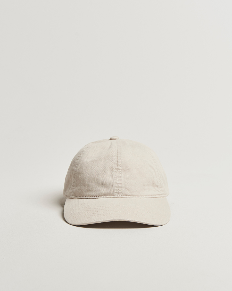 Herren | Hüte & Mützen | Varsity Headwear | Washed Cotton Baseball Cap Light Beige