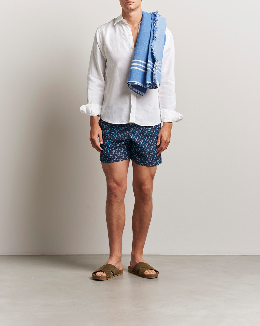 Herren | Badehosen | Vilebrequin | Moorea Swimshorts Paon