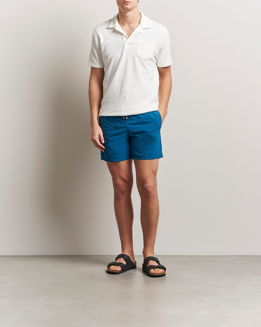 Herren | Badehosen | Vilebrequin | Moorea Swimshorts Paon