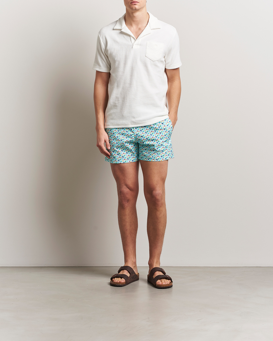Herren | Badehosen | Vilebrequin | Moorise Swimshorts Pacific