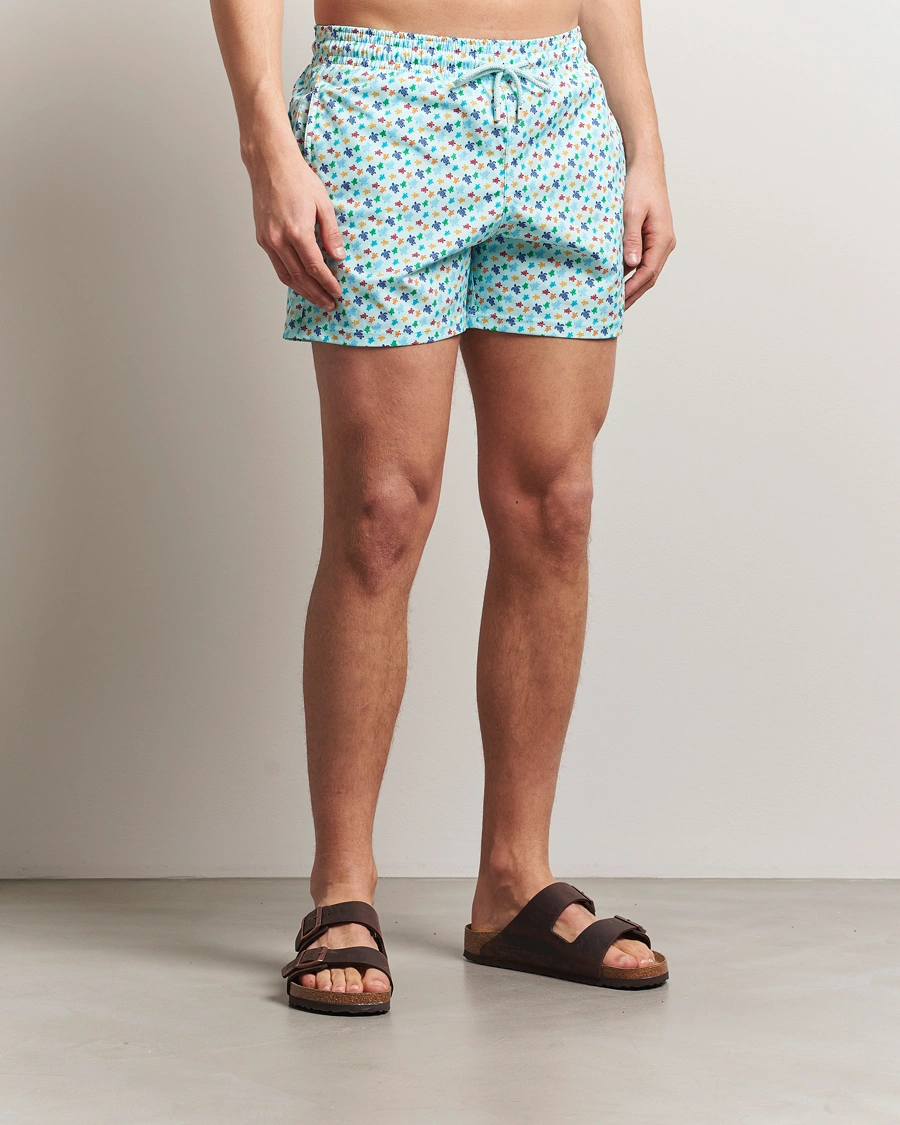 Herren | Badehosen | Vilebrequin | Moorise Swimshorts Pacific