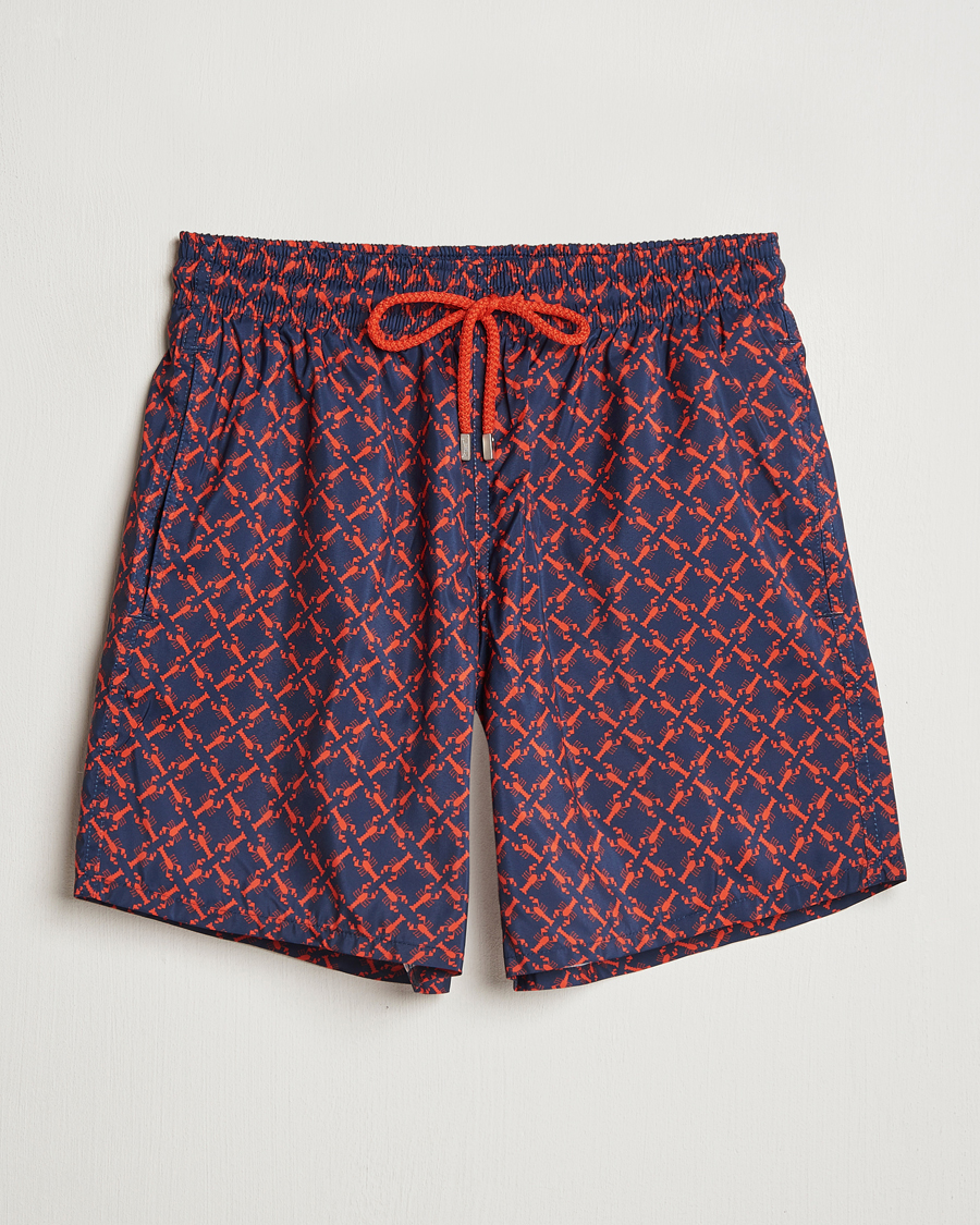 Herren | Badehosen | Vilebrequin | Mahina Swimshorts Bleu Marine