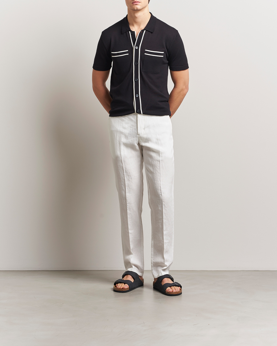 Herren | Hosen | Orlebar Brown | Griffon Italian Linen Trousers White Sand