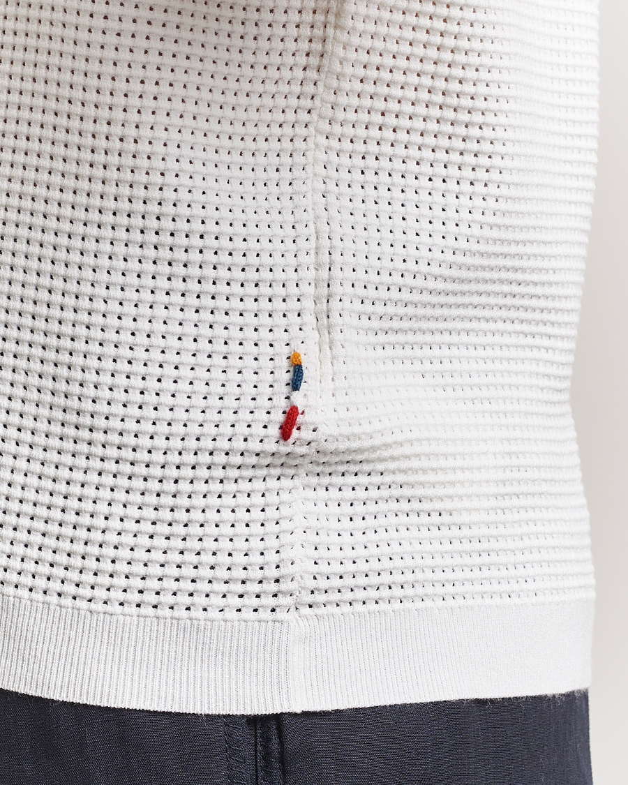 Herren | Poloshirts | Orlebar Brown | Roddy Mesh Polo White
