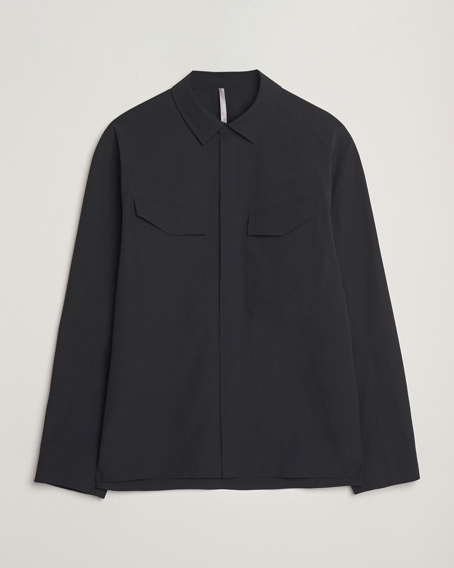 Herren | Hemden | Arc'teryx Veilance | Field Long Sleeve Stretch Shirt Black