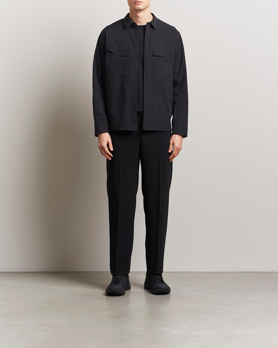 Herren | Hemden | Arc'teryx Veilance | Field Long Sleeve Stretch Shirt Black