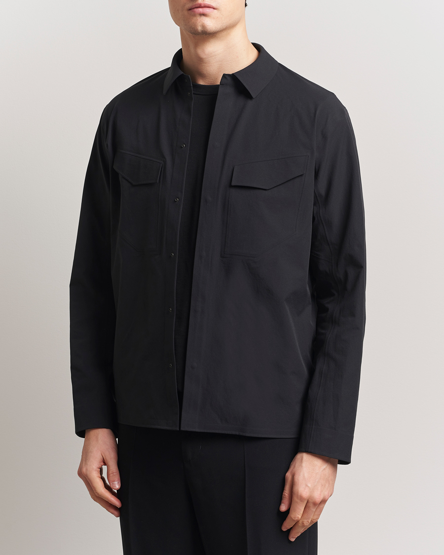 Herren | Hemden | Arc'teryx Veilance | Field Long Sleeve Stretch Shirt Black