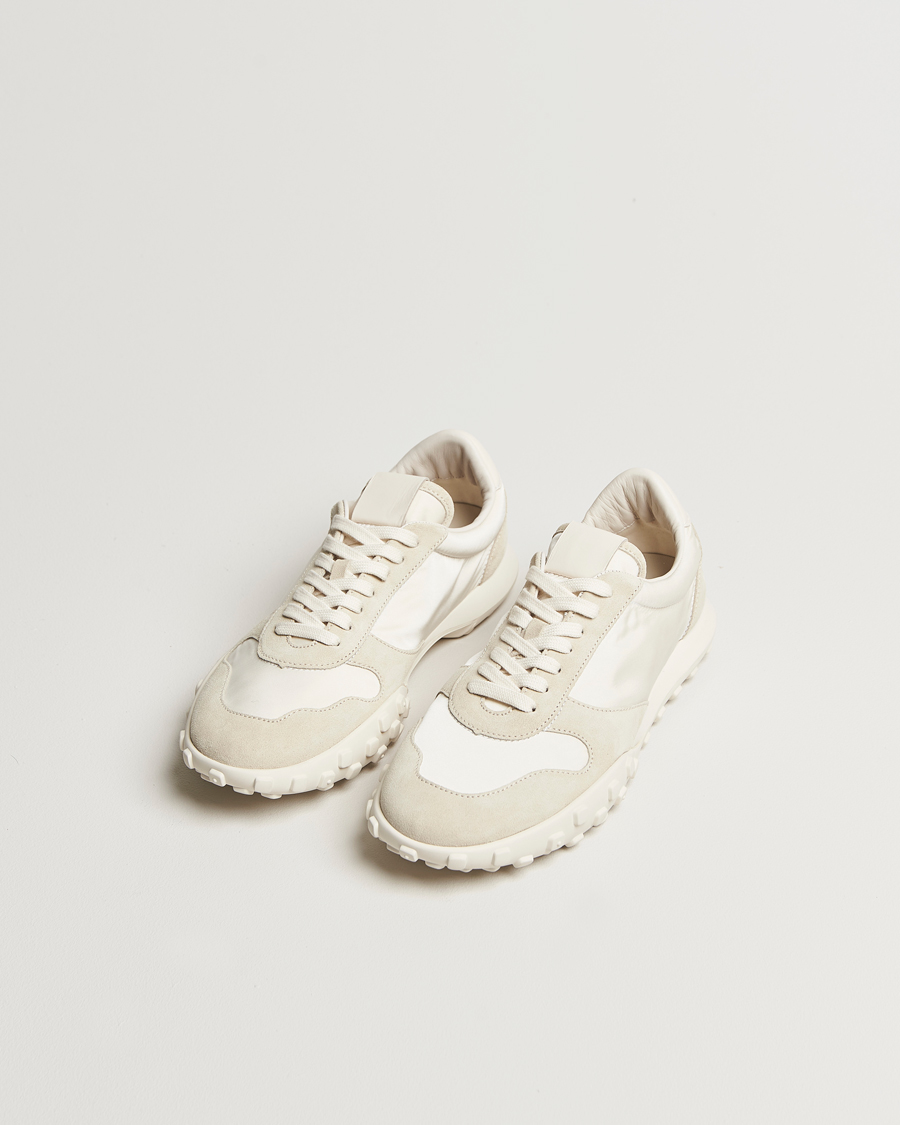 Herren | Sneaker | Jil Sander | Nylon/Suede Running Sneaker Off White