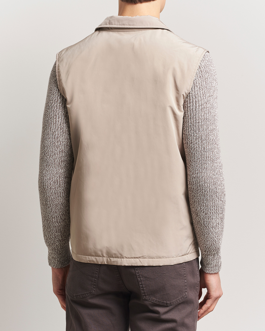 Herren | Westen | Brunello Cucinelli | Padded Nylon Gilet Beige
