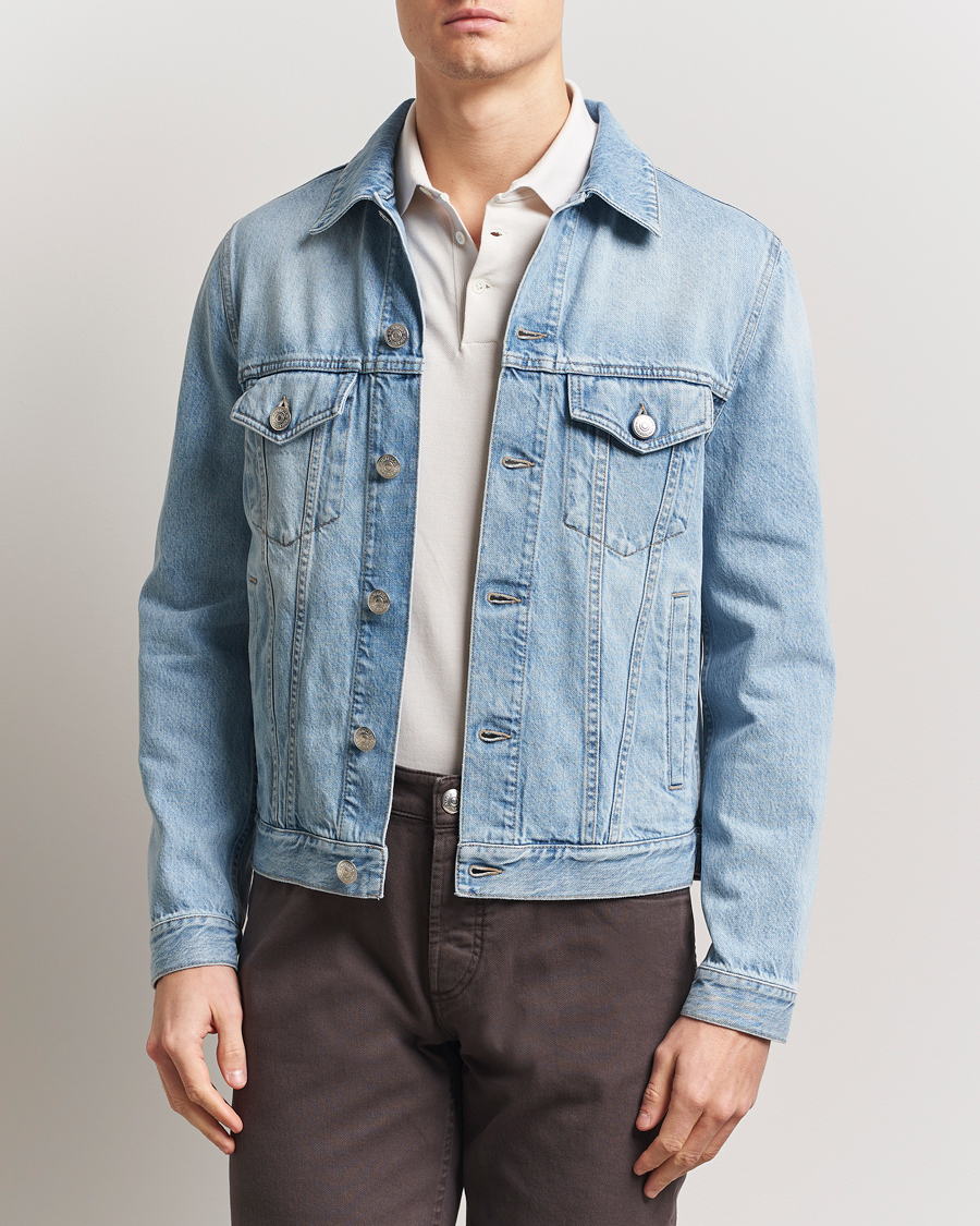 Herren | Jacken | Brunello Cucinelli | Denim Jacket Light Blue