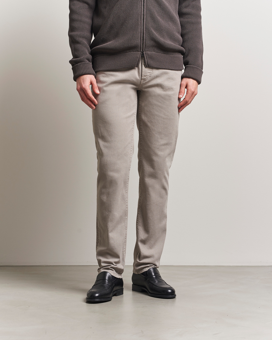 Herren | Hosen | Brunello Cucinelli | Slim Fit Bull Denim Pants Grey
