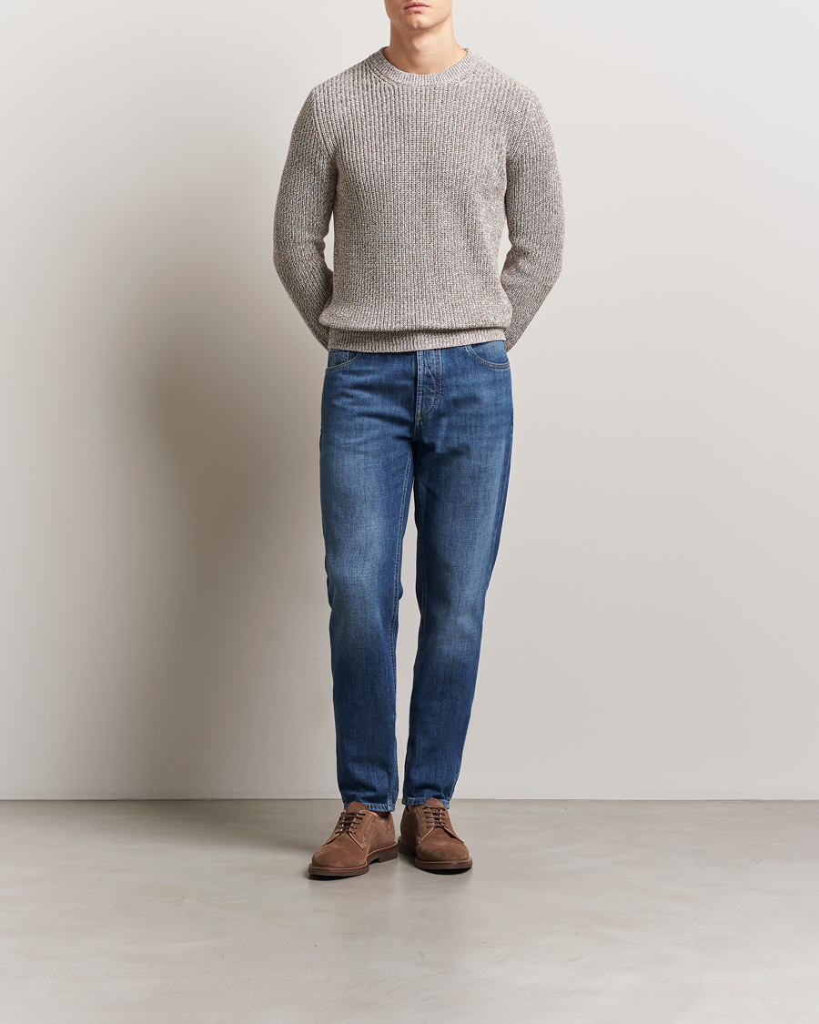 Herren | Jeans | Brunello Cucinelli | Traditional Fit Jeans Medium Wash