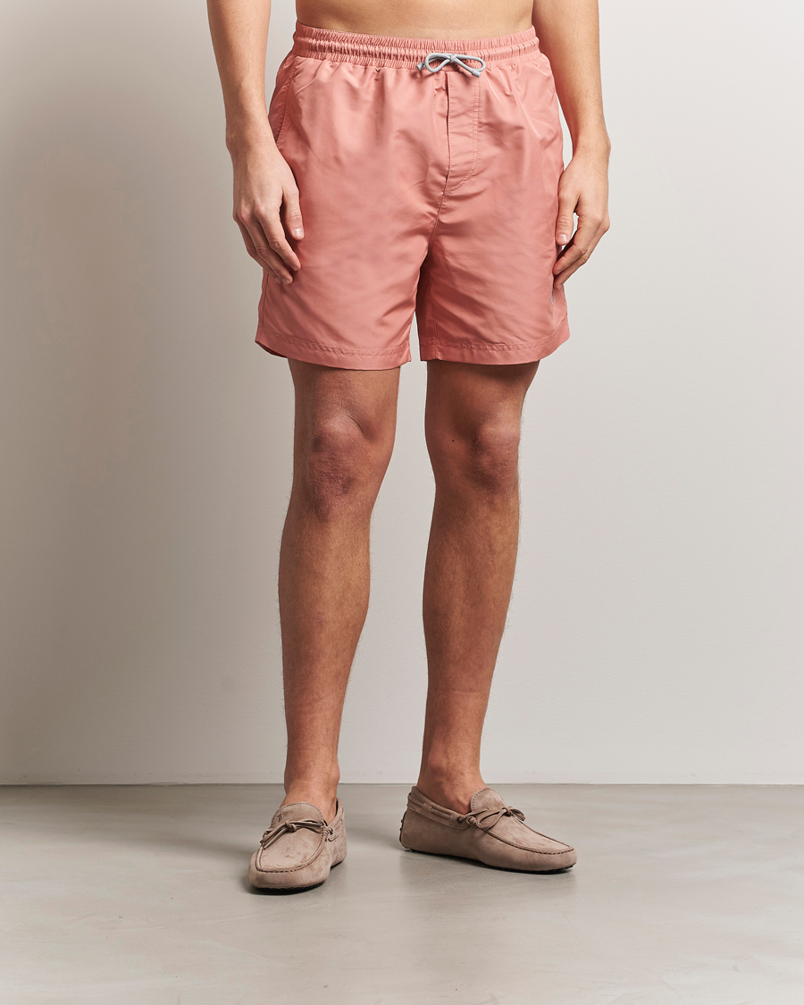 Herren | Badehosen | Brunello Cucinelli | Nylon Swim Trunks Dusty Red