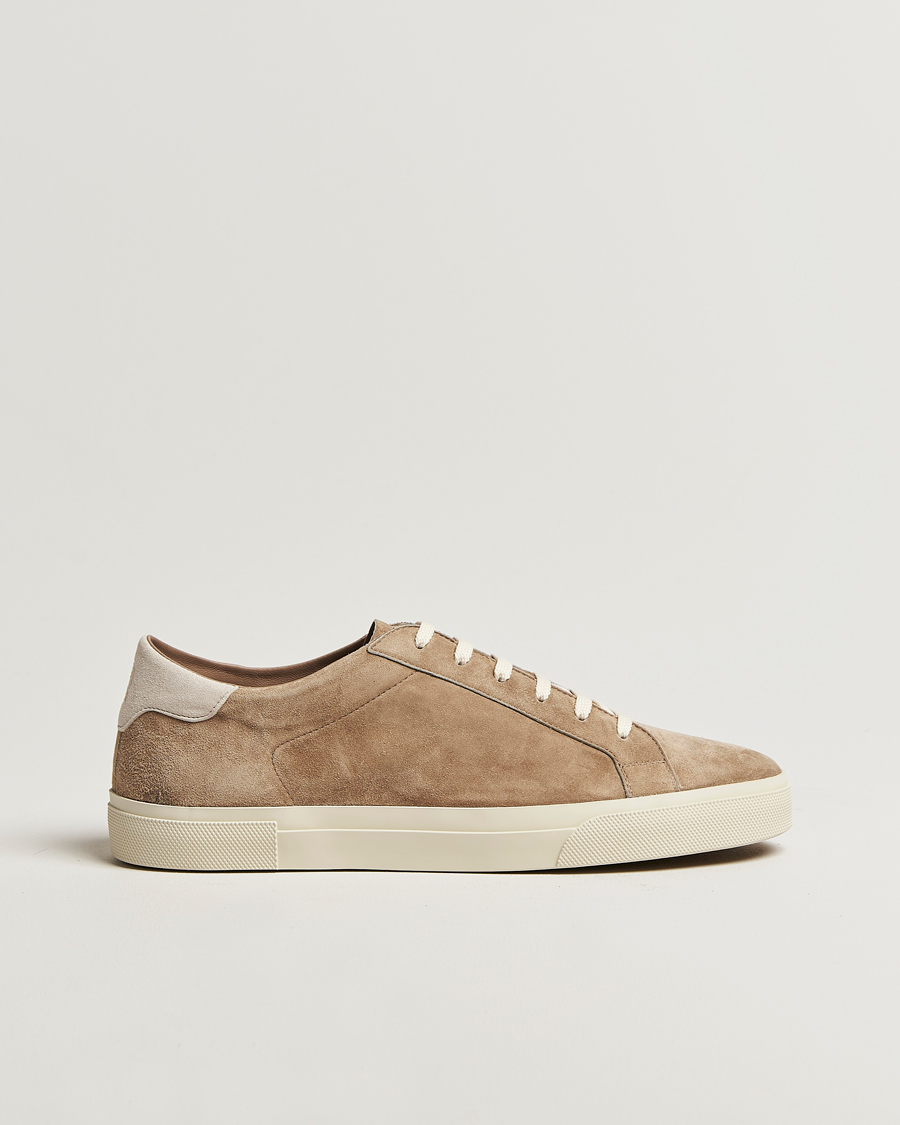 Herren | Sneaker | Brunello Cucinelli | Low Top Sneakers Beige Suede