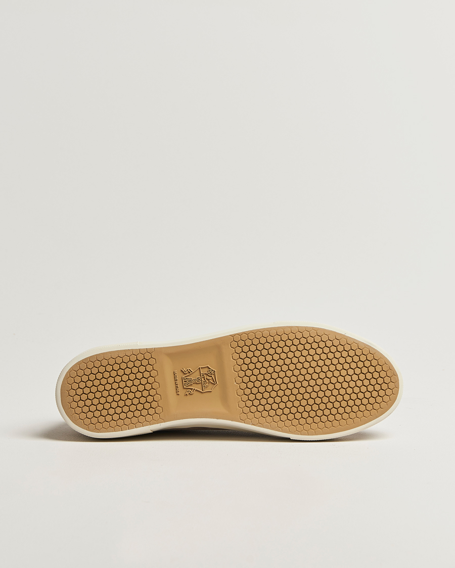 Herren | Sneaker | Brunello Cucinelli | Low Top Sneakers Beige Suede