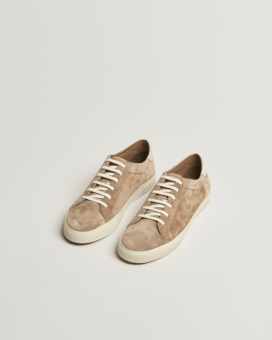 Herren | Sneaker | Brunello Cucinelli | Low Top Sneakers Beige Suede