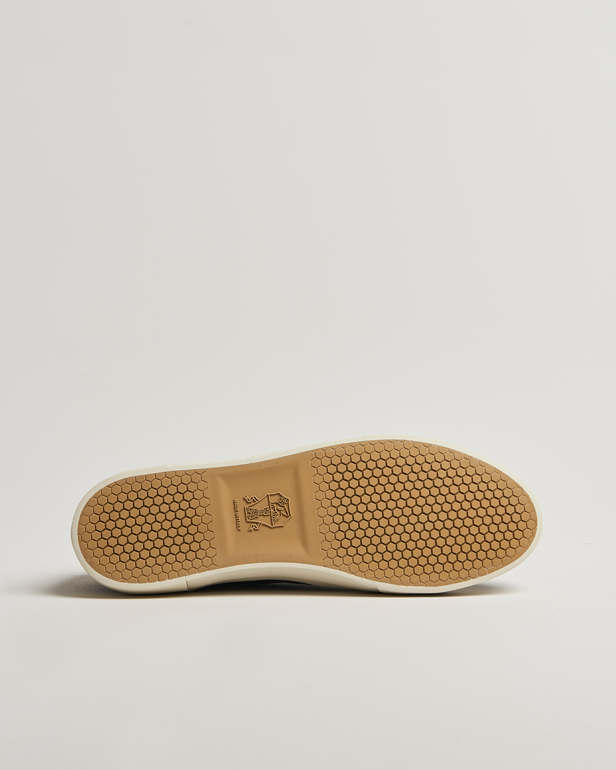 Herren | Sneaker | Brunello Cucinelli | Low Top Sneakers Navy Suede