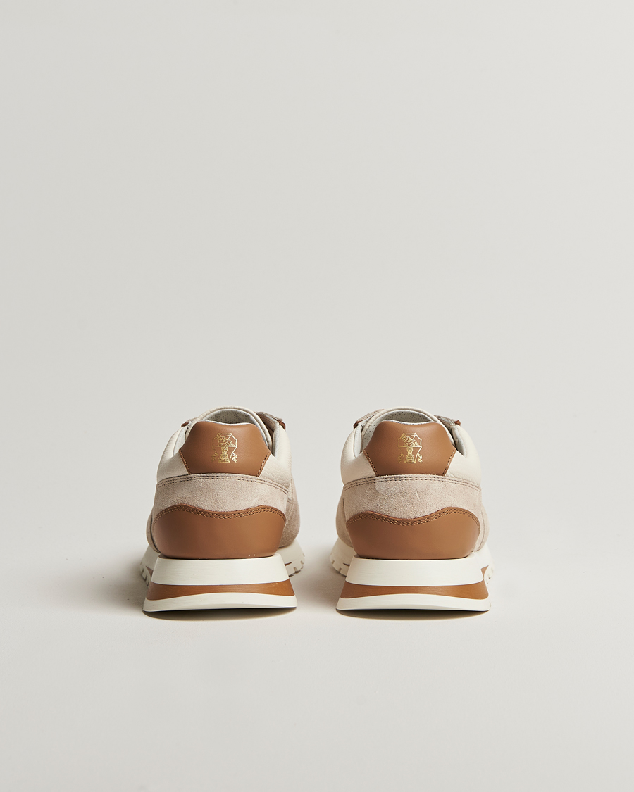 Herren | Sneaker | Brunello Cucinelli | Luxury Running Sneakers Light Beige
