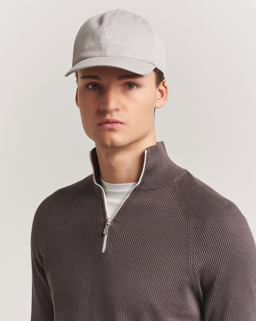 Herren | Hüte & Mützen | Brunello Cucinelli | Cotton Baseball Cap Beige