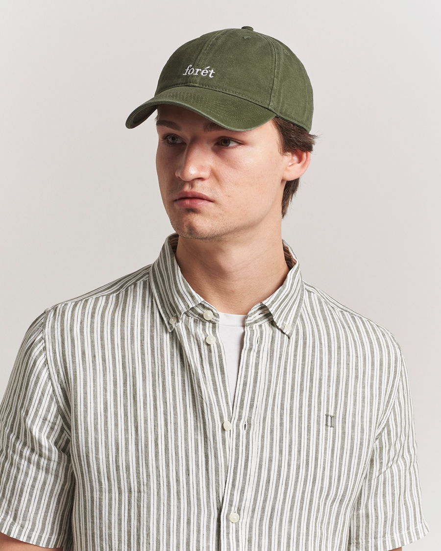 Herren | Hüte & Mützen | Forét | Hawk Washed Cap Army