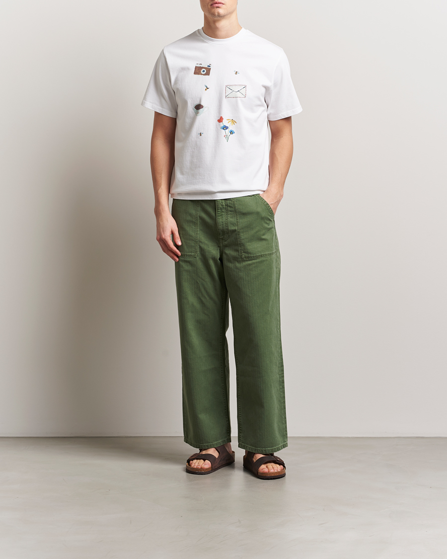 Herren | T-Shirts | Forét | Things T-Shirt White