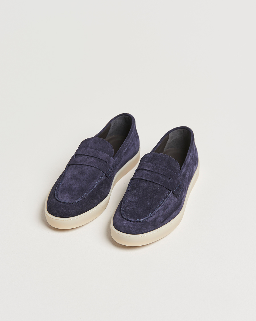 Herren | Loafer | Canali | Summer Loafers Navy