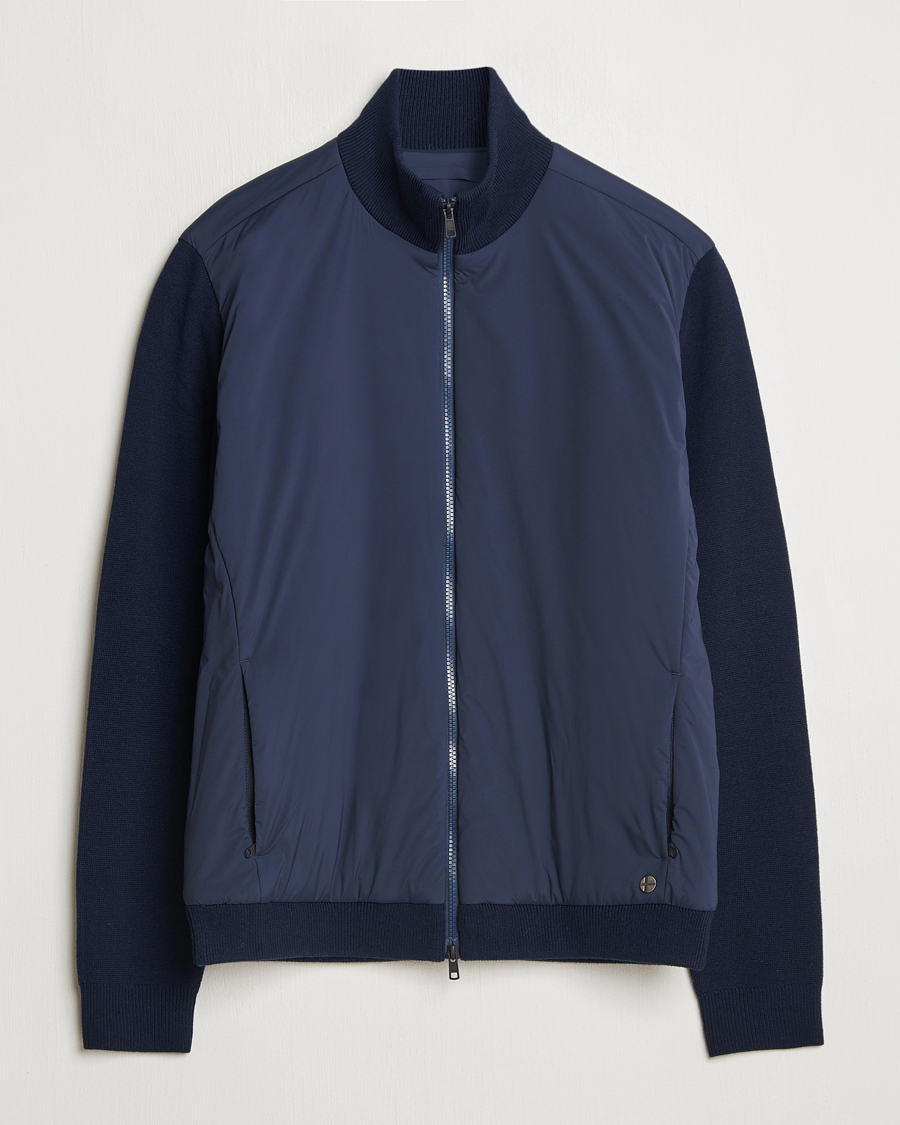 Herren | Jacken | Scandinavian Edition | Leeway Hybrid Jacket Navy Blue