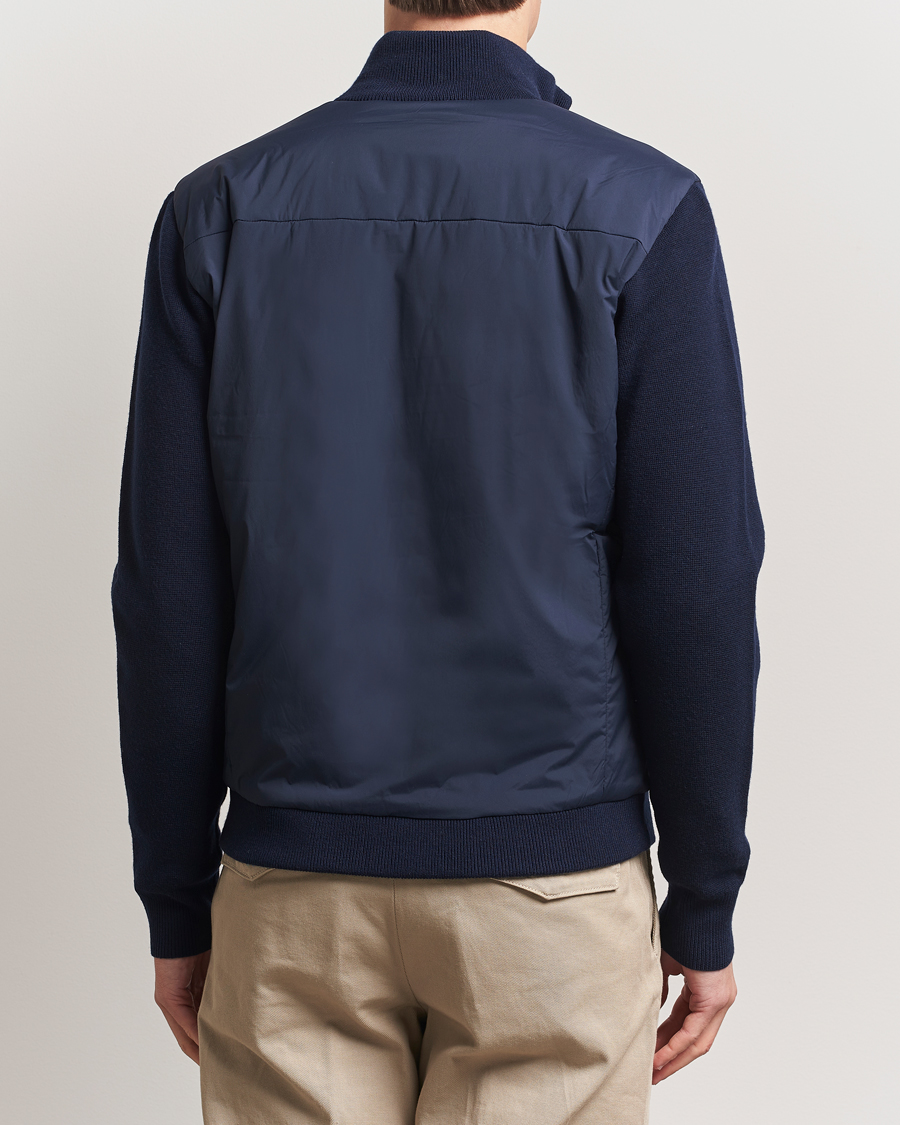 Herren | Jacken | Scandinavian Edition | Leeway Hybrid Jacket Navy Blue