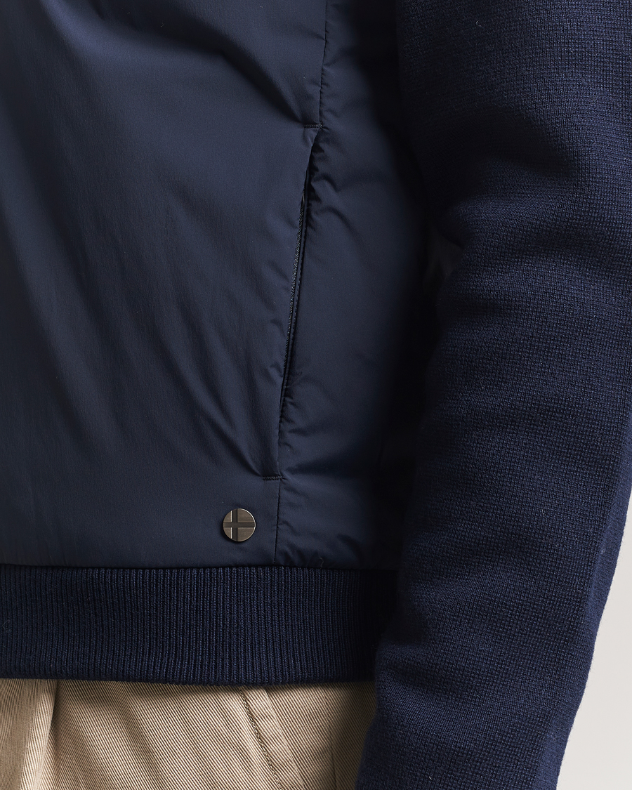 Herren | Jacken | Scandinavian Edition | Leeway Hybrid Jacket Navy Blue