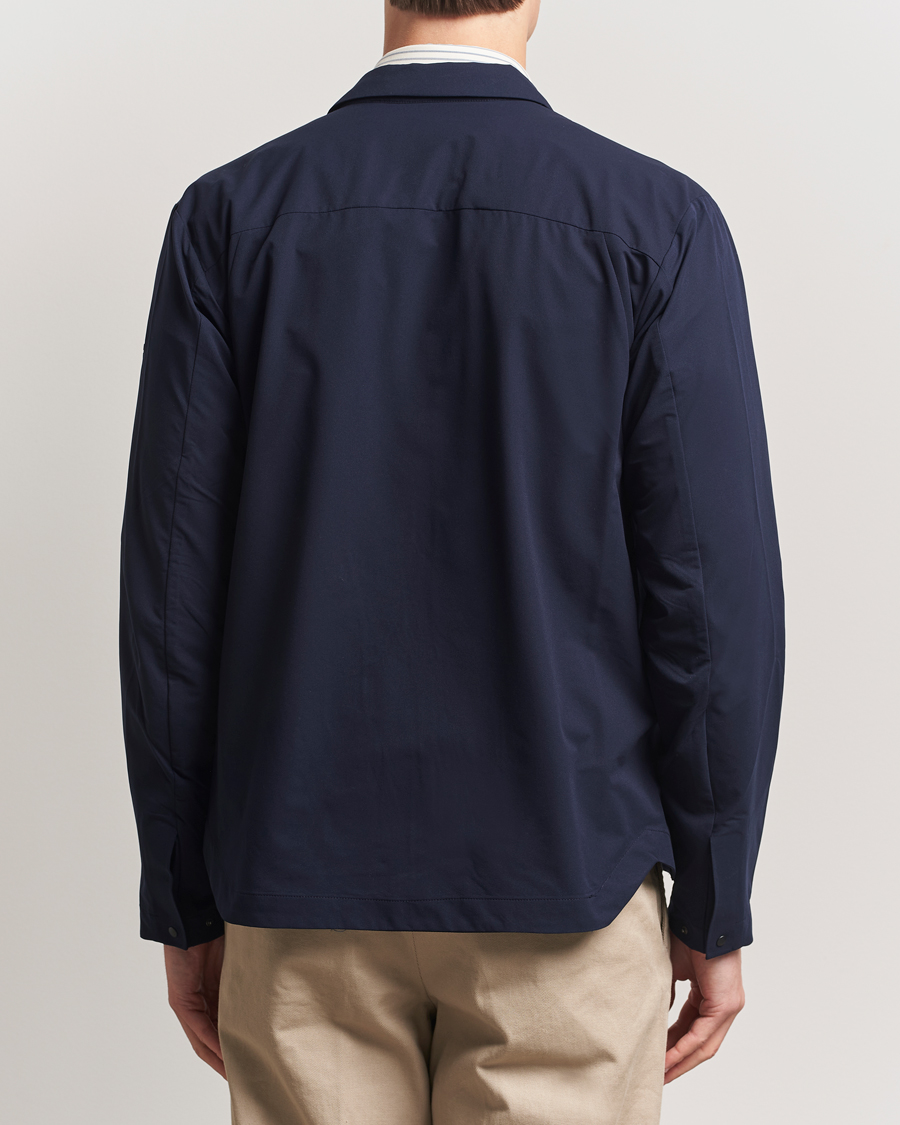Herren | Jacken | Scandinavian Edition | Merge II Stretch Shirt Jacket Navy Blue