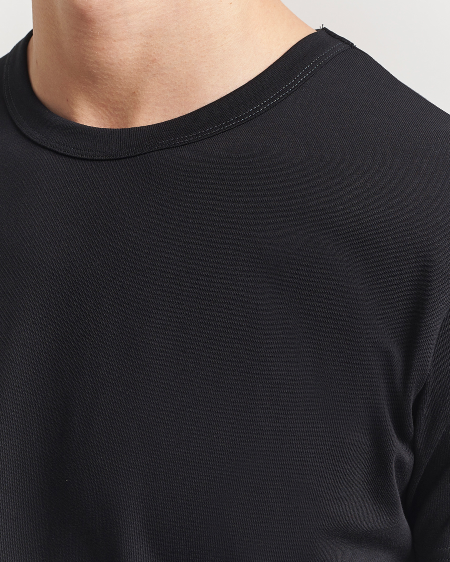 Herren | T-Shirts | Sunspel | Single Jersey Supima Cotton T-Shirt Black