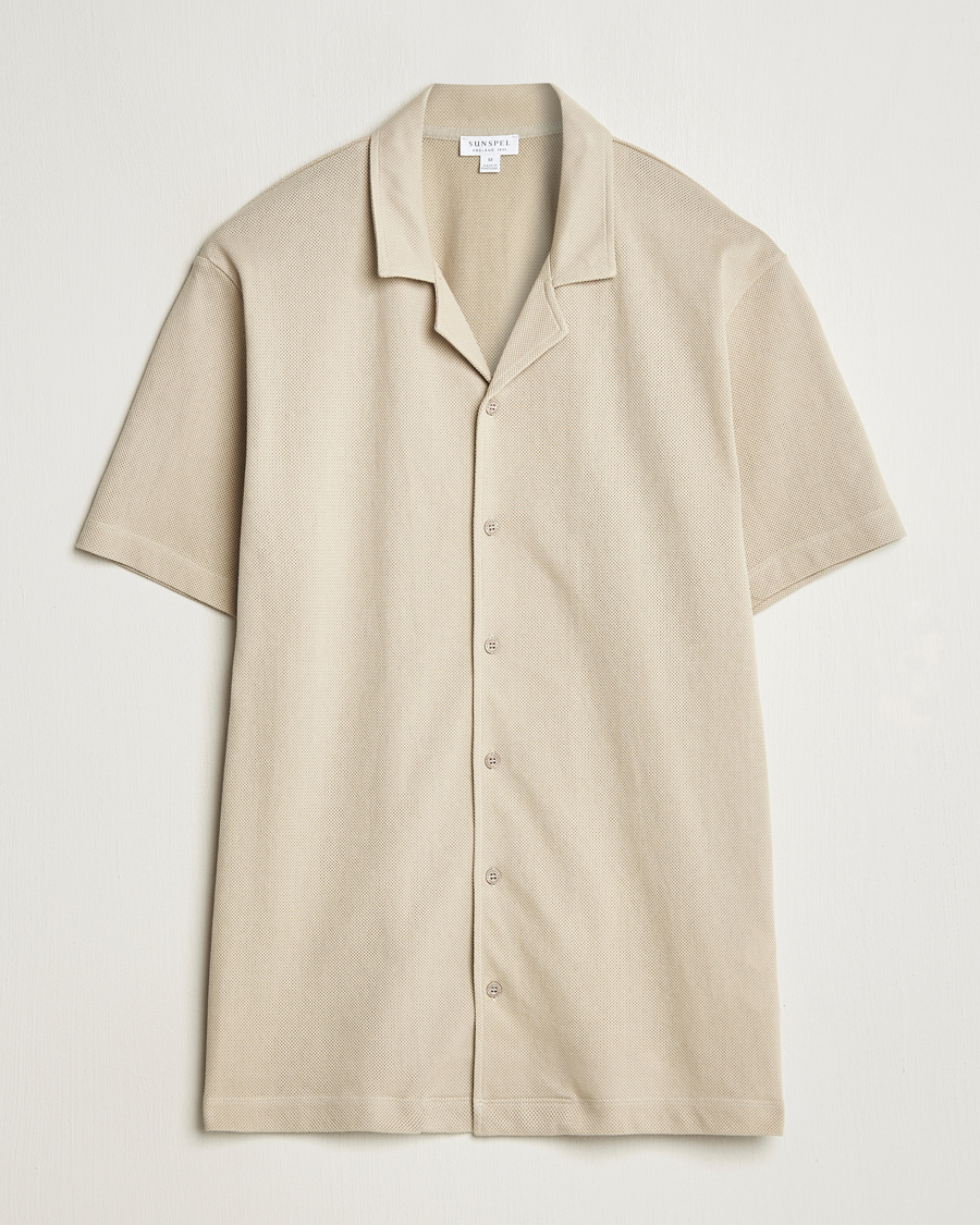 Herren | Hemden | Sunspel | Riviera Resort Shirt Ash Grey