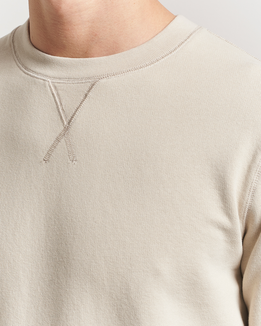 Herren | Pullover | Sunspel | Loopback Sweatshirt Ash Grey