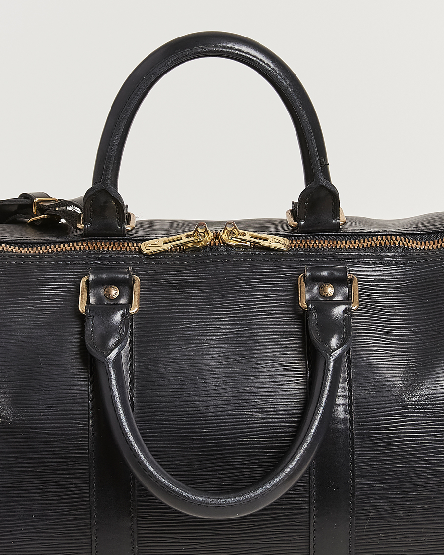 Louis Vuitton Pre-Owned Keepall 45 Epi Leather Bag Black bei Care
