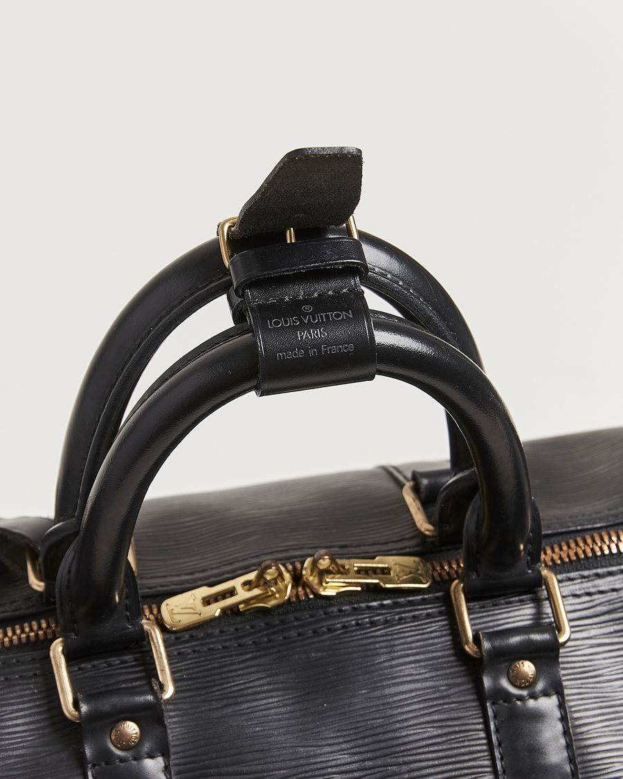 Louis Vuitton Pre-Owned Keepall 45 Epi Leather Bag Black bei Care