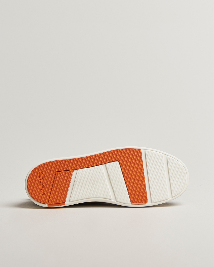 Herren | Sneaker | Santoni | Cleanic No Lace Sneakers Brown Nubuck