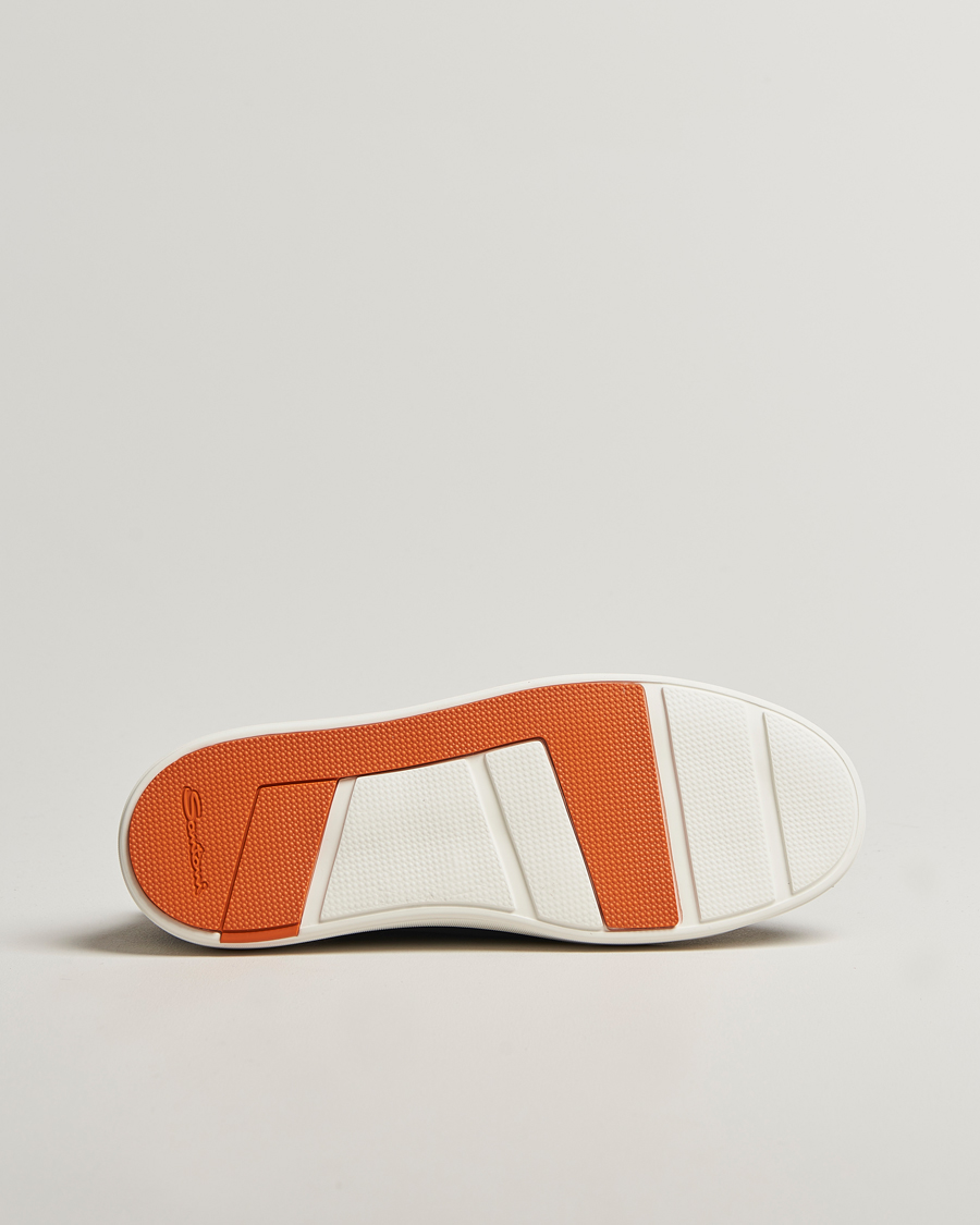 Herren | Sneaker | Santoni | Cleanic No Lace Sneakers Navy Suede