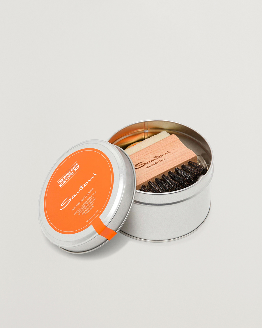 Herren | Schuhpflege | Santoni | Shoe Care Survival Kit Metal